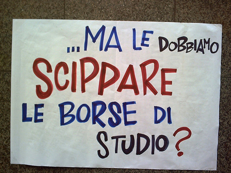 protesta-borse-studio-studenti